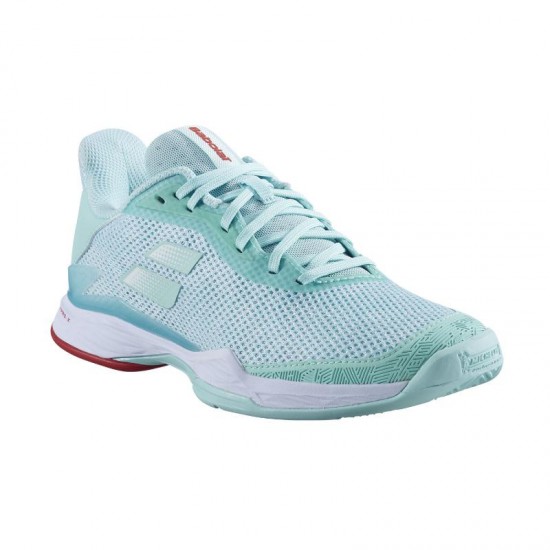 Zapatillas Babolat Jet Tere Clay Menta Blanco Mujer