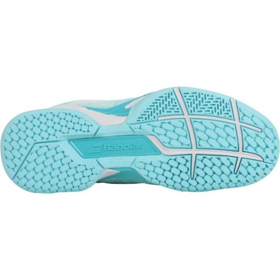 Zapatillas Babolat Propulse Blast Clay Azul Cielo Mujer