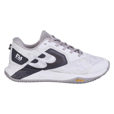 Zapatillas Bullpadel Delfi Brea Vertex Vibram 25I Blanco Negro Mujer