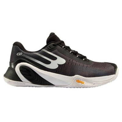 Zapatillas Bullpadel Paquito Navarro Hack Vibram 24V Negro