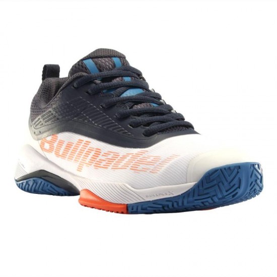 Zapatillas Bullpadel Performance Hybrid 24V Blanco Azul Marino