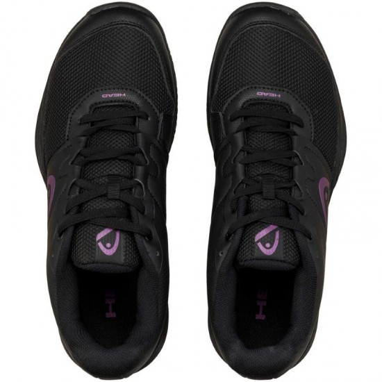 Zapatillas Head Revolt Court Negro Morado Mujer