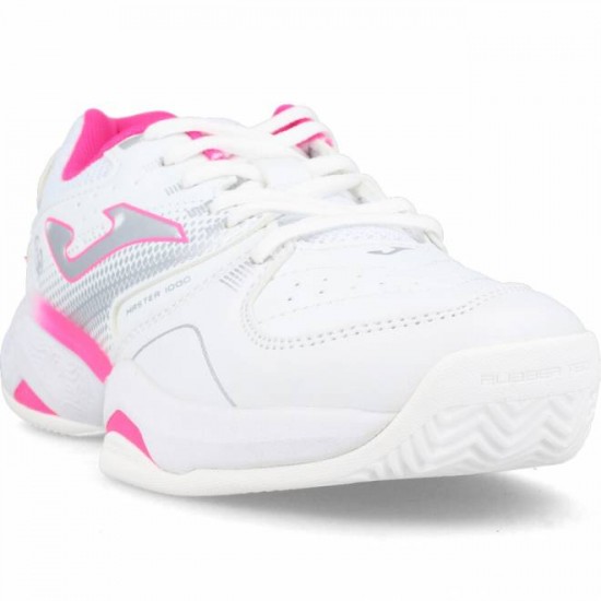 Zapatillas Joma Master 1000 2313 Blanco Fucsia Junior