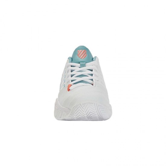 Zapatillas Kswiss Bigshot Light 4 Blanco Azul Mujer