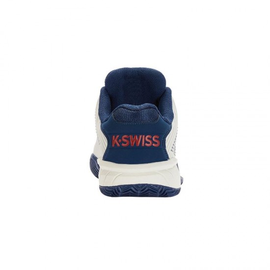 Zapatillas Kswiss Hypercourt Express 2 HB Blanco Azul Junior