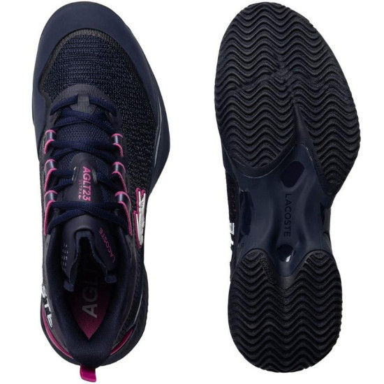 Zapatillas Lacoste AG-LT23 Ultra 125 Azul Marino Rosa Mujer