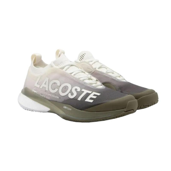 Zapatillas Lacoste AG-LT25 Lite Blanco Kaki Mujer