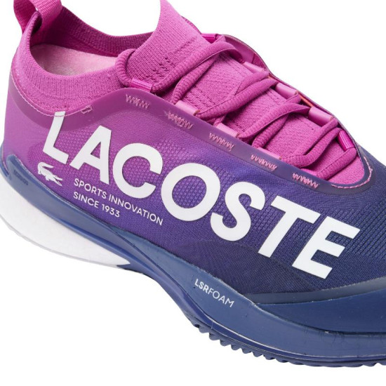 Zapatillas Lacoste AG-LT25 Lite Clay Rosa Azul Oscuro Mujer
