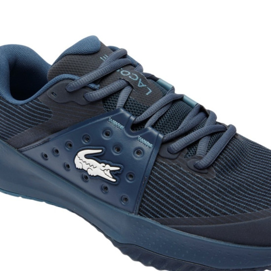 Zapatillas Lacoste Power Serve 125 Azul Oscuro