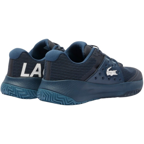 Zapatillas Lacoste Power Serve 125 Azul Oscuro