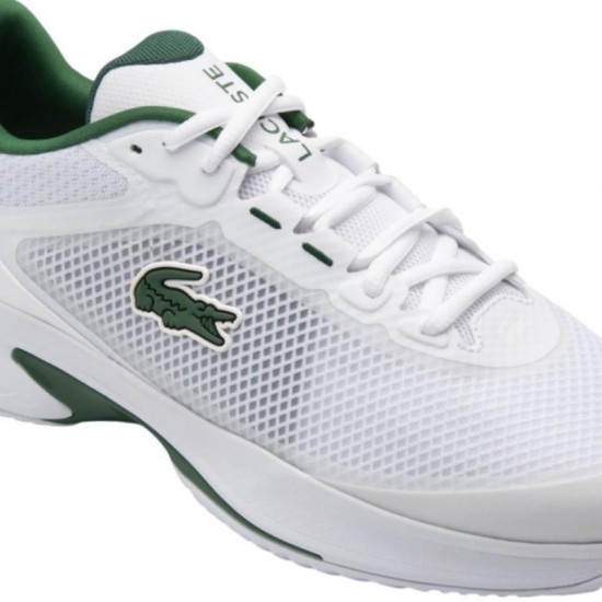 Zapatillas Lacoste Tech Point 124 Blanco Verde Oscuro