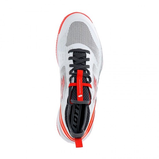 Zapatillas Lotto Mirage 200 Blanco Rojo