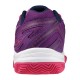 Zapatillas Mizuno Break Shot 4 Padel Morado Blanco Fucsia Mujer