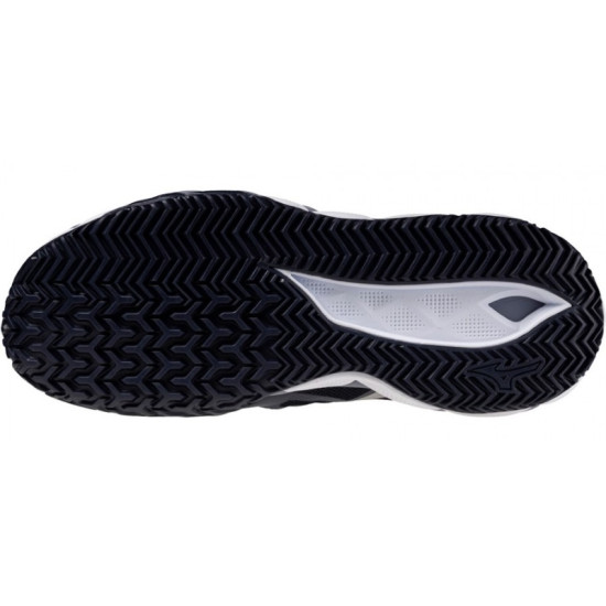Zapatillas Mizuno Wave Enforce Tour 2 Clay Azul Oscuro Gris
