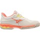 Zapatillas Mizuno Wave Exceed Light 2 AC Blanco Coral Mujer