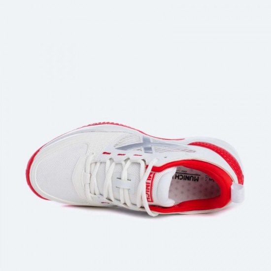 Zapatillas Munich Atomik 10 Blanco Rojo Marino