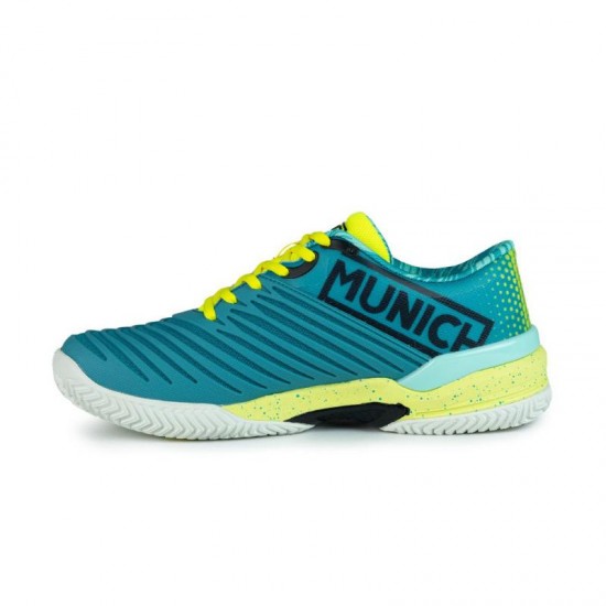 Zapatillas Munich Padx 43 Azul Amarillo Fluor