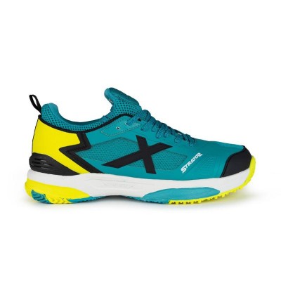 Zapatillas Munich Stratos 14 Azul Negro Amarillo