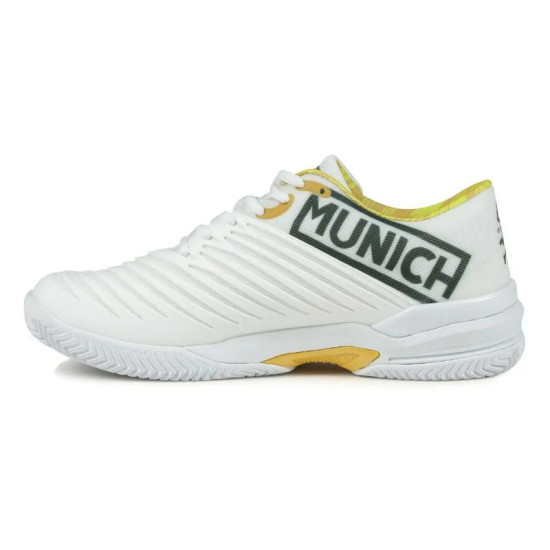 Zapatillas Munich Stupa Padx 64 Blanco Amarillo