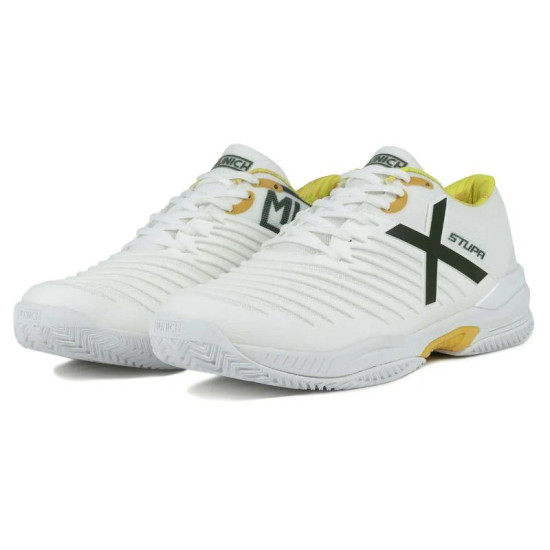 Zapatillas Munich Stupa Padx 64 Blanco Amarillo