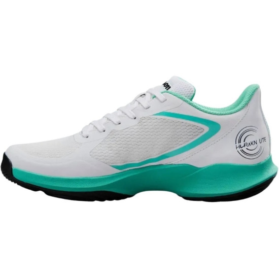 Zapatillas Wilson Hurakn Lite Blanco Turquesa Negro Mujer