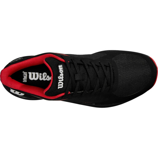 Zapatillas Wilson Hurakn Lite Negro Rojo Blanco