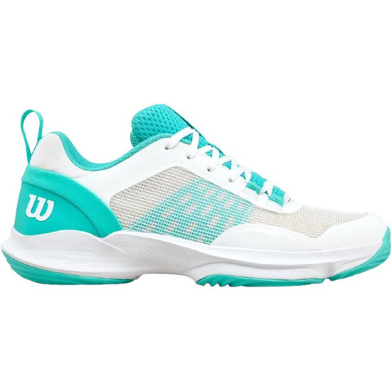 Zapatillas Wilson Hurakn Pro V2 Blanco Turquesa Mujer