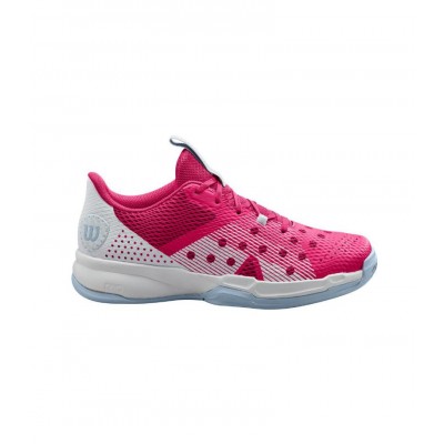 Zapatillas Wilson Hurakn Team Rosa Blanco Mujer