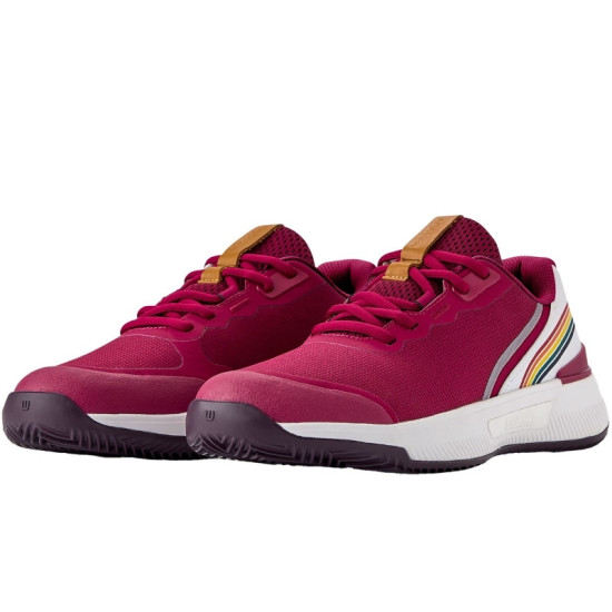 Zapatillas Wilson Intrigue Pro Clay Morado Blanco Mujer