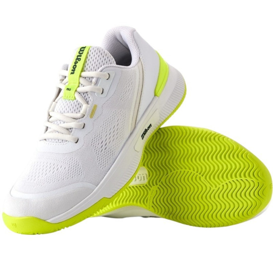 Zapatillas Wilson Intrigue Pro OZ Blanco Amarillo Mujer