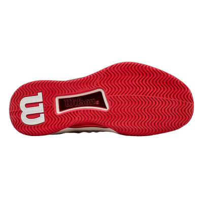 Zapatillas Wilson Intrigue Tour Tofu Rojo Mujer