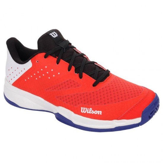 Zapatillas Wilson Kaos Stroke 2.0 Blanco Naranja Azul