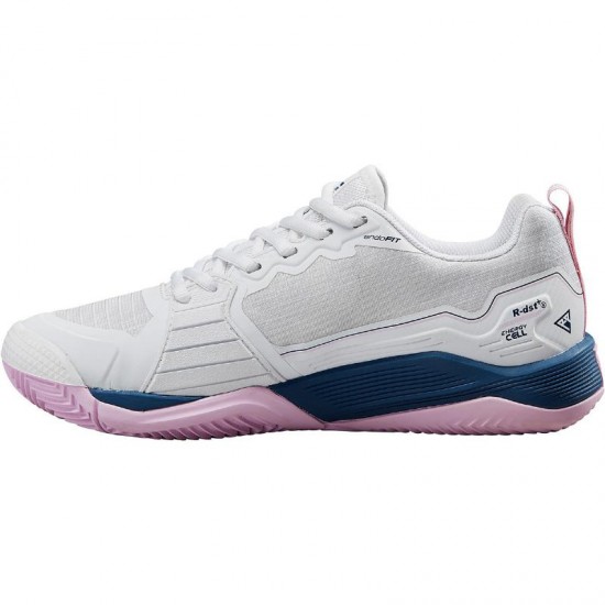 Zapatillas Wilson Rush Pro 4.5 Clay Blanco Azul Mujer