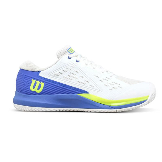 Zapatillas Wilson Rush Pro Ace Blanco Azul Amparo