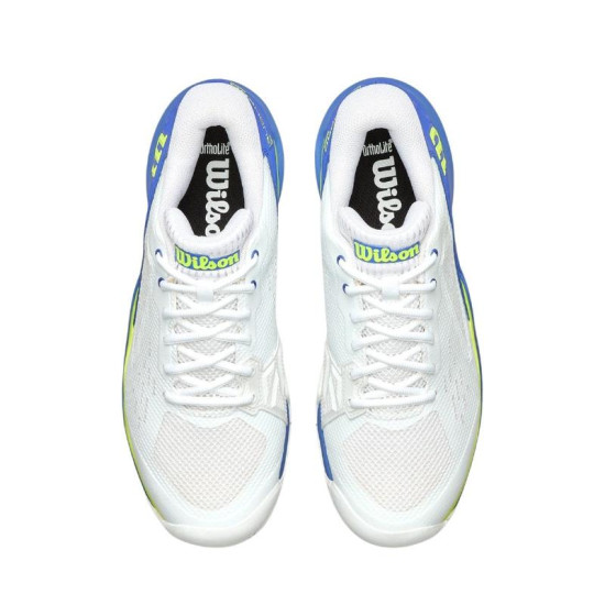 Zapatillas Wilson Rush Pro Ace Blanco Azul Amparo