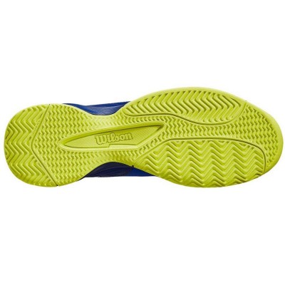 Zapatillas Wilson Rush Pro Azul Amarillo Junior